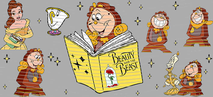 16oz Disney style-D-659